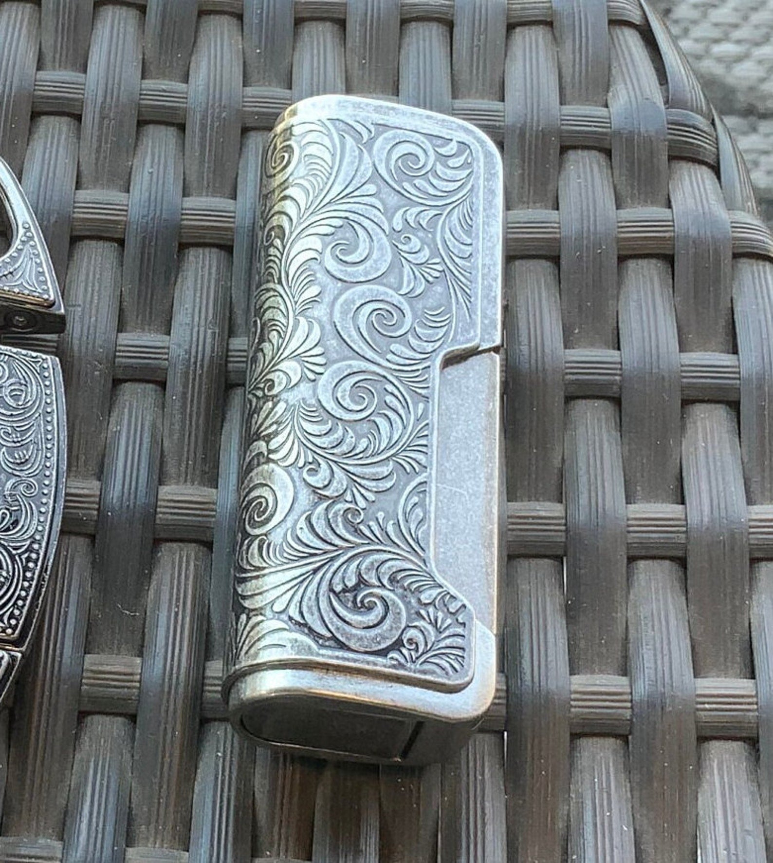 Cigar Lighter, embossed