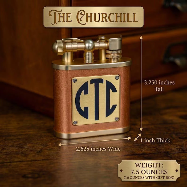 The Churchill — Personalized Cigar Lighter