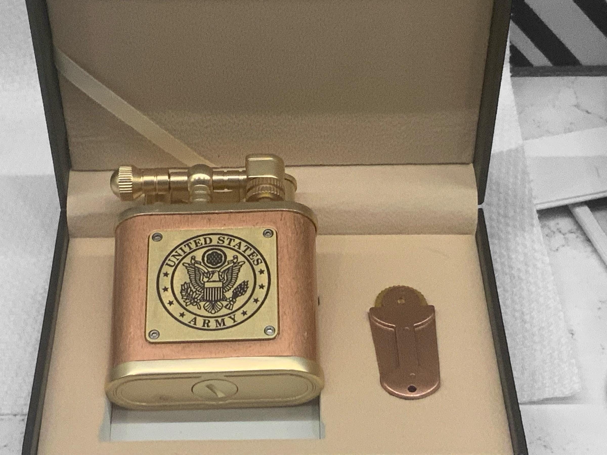 Personalized Torch Cigar Lighter: Groomsmen,  Custom Engraved Accessory for Him, anniversary gift, vintage design, Engraved Lighter, Butane